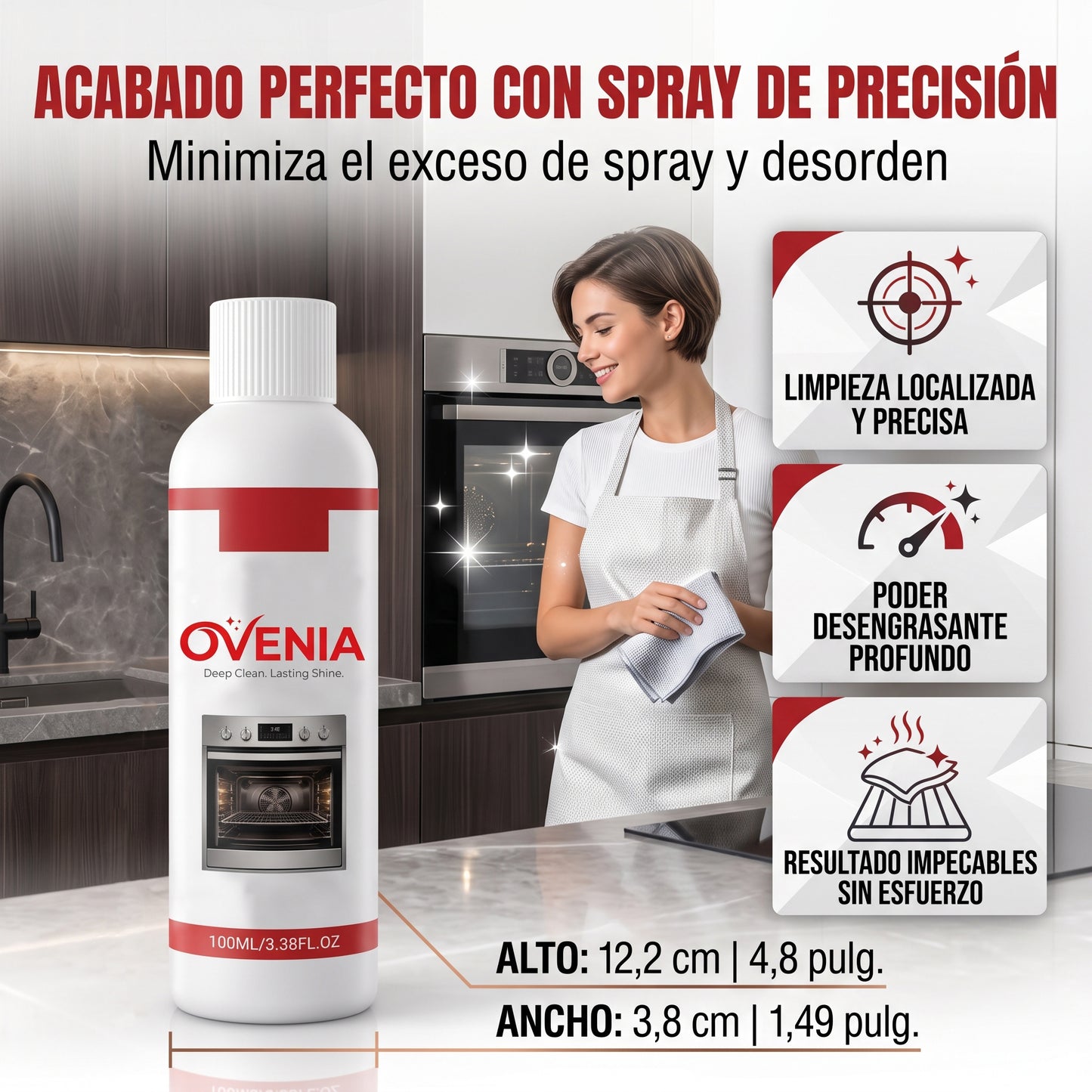Limpiador Potente Horno - Ovenia