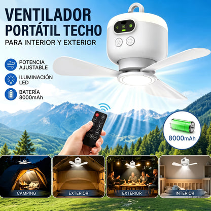 Ventilador de techo portátil - ARIVO