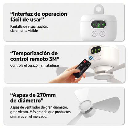 Ventilador de techo portátil - ARIVO