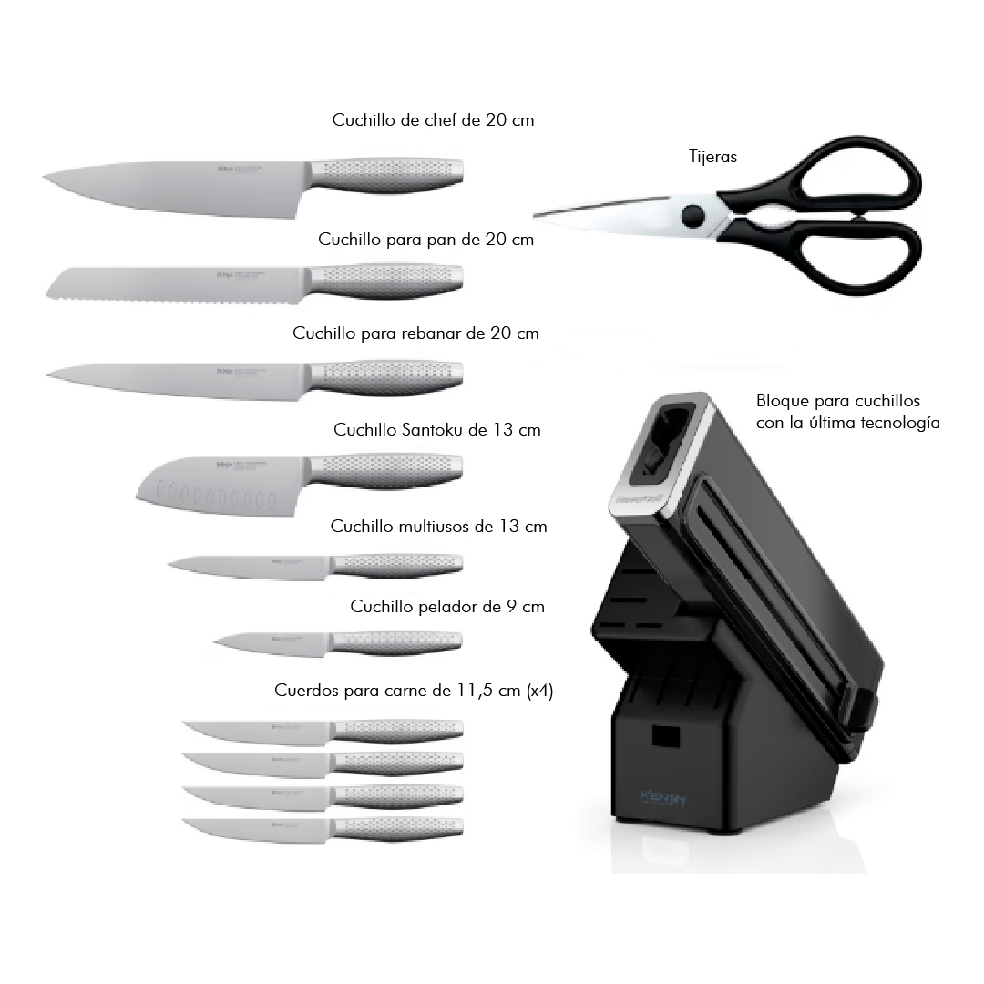 Set Cuchillos Cocina - KENJIN