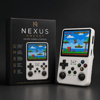 NEXUS- Miniconsola portátil arcade
