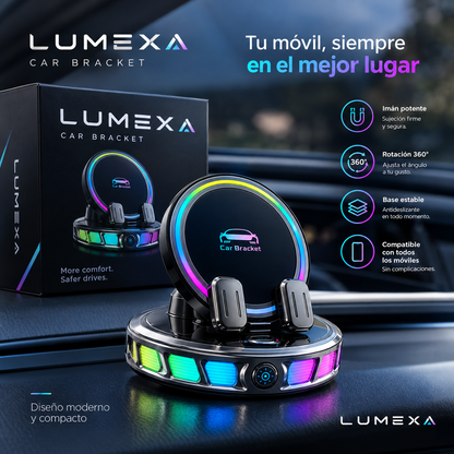 LUMEXA- Cargador con soporte magnético