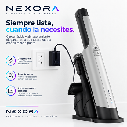 NEXORA - Aspiradora inalámbrica superpotente