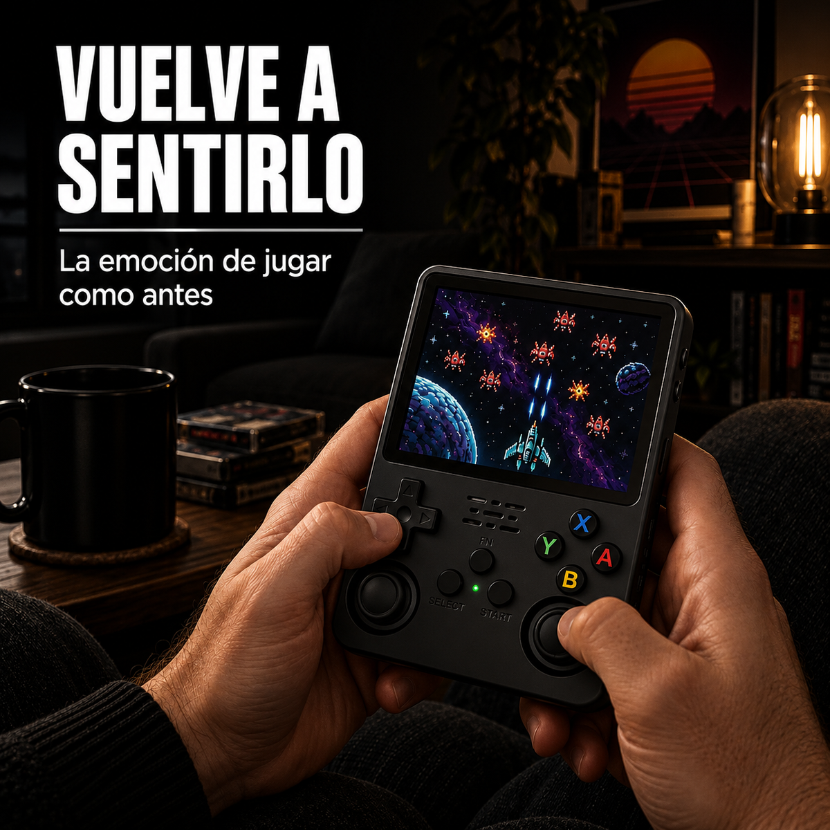 NEXUS- Miniconsola portátil arcade