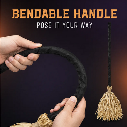 Spooky Walking Witch Broom