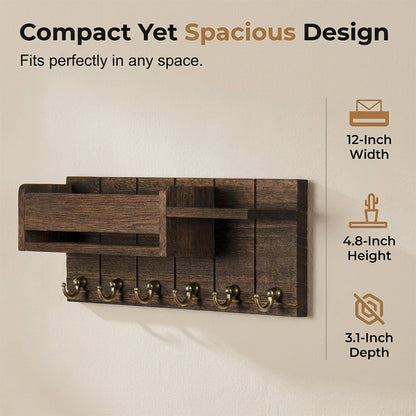 Entryway Mail & Key Organizer