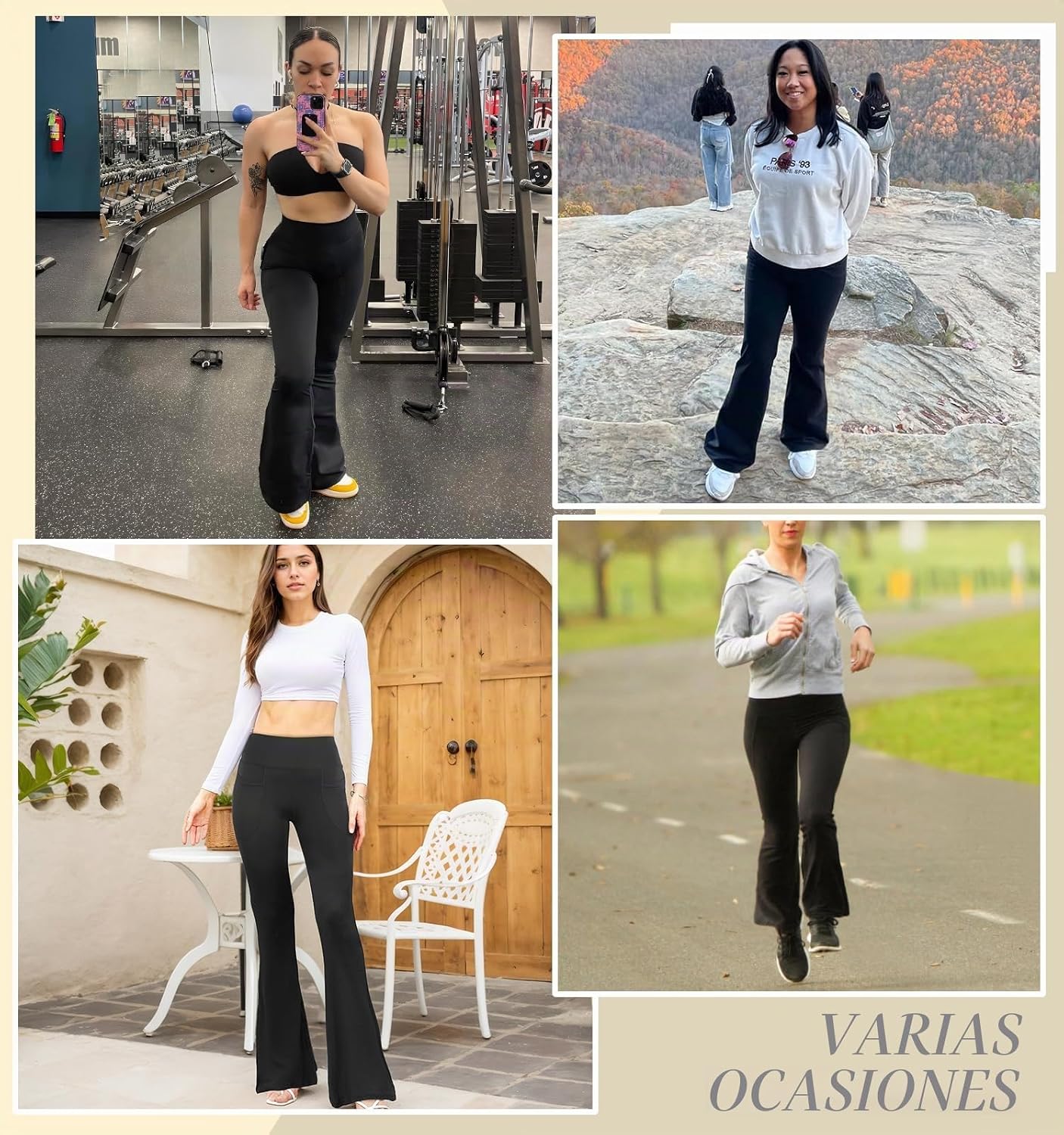Pantalón Yoga Bootcut Confort