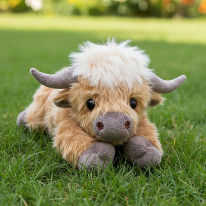 Highland Cow Cozy Plush Buddy