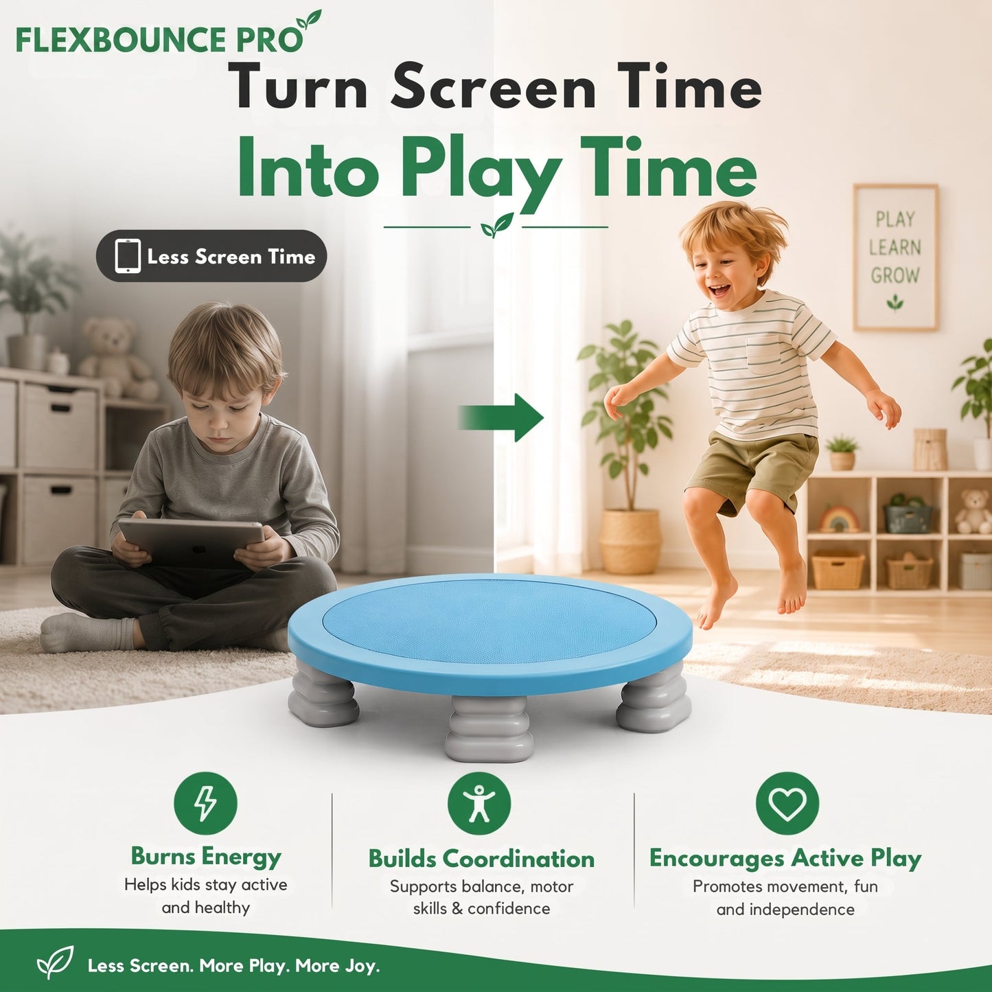FlexBounce Pro Mini Fitness Trampoline